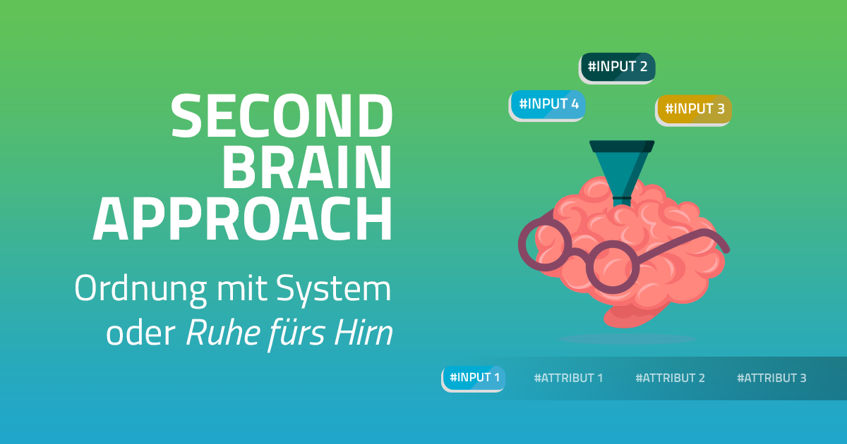 Mit dem Second Brain Approach zu mehr Ruhe